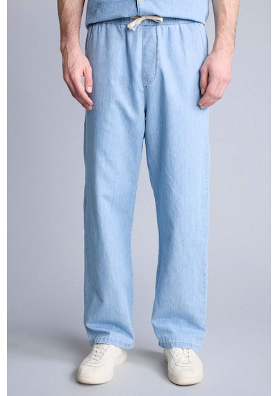Defacto Yumuşak Dokulu Baggy Fit Jean Pantolon G4205ax26smnm39 Mavi-nm39
