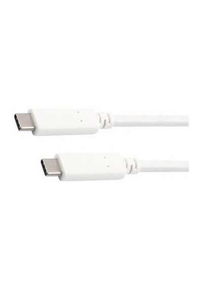 Omars Type-C 3.1 5Gbps 3A Şarj Ve Data Kablosu Beyaz - 1.5 Metre