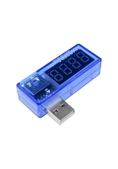 Usb Voltmetre Ampermetre Gösterge Şarj Doktor 5v 3a Taşınabilir Mini Akım Voltaj İzleyici Şarj Test Cihazı Kırm