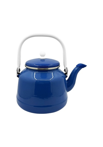 Orcamp Retro Emaye Kamp Çaydanlığı Mavi Out-1551 Çok Renkli