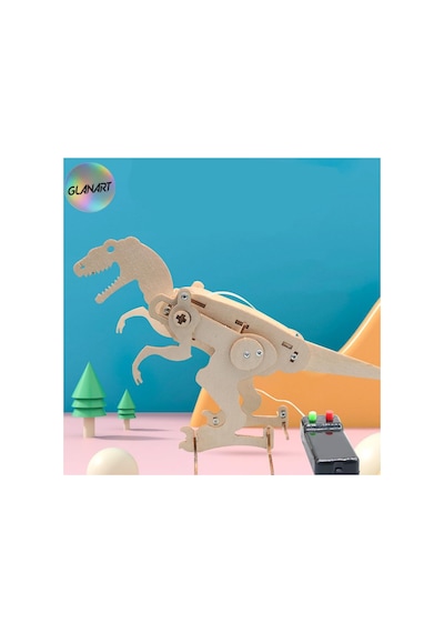 Robotik Kendin Yap Robot T-rex Yapım Seti Çocuklar İçin Hareketli Sistem