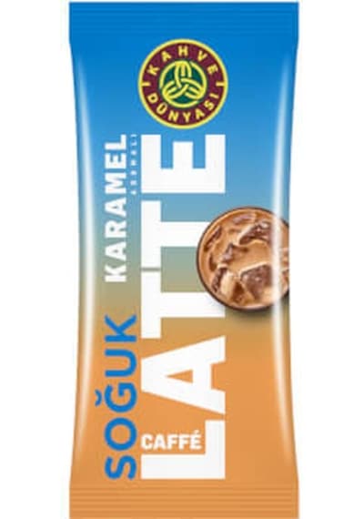 Kahve Dünyası Özel Seri Soğuk Karamel Aromalı Caffe Latte 10'lu