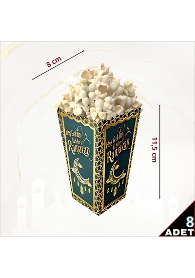 Mısır Kutusu. 8 Adet - Hoşgeldin Ramazan