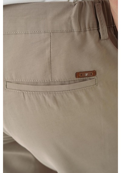 Efor Comfort Beli Lastikli Rayon Karışımlı Bej Jogger Pantolon P 1194 Bej