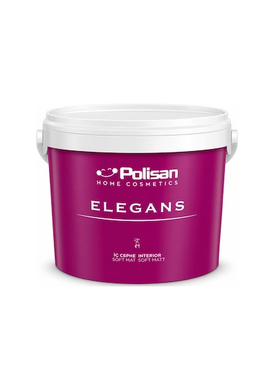 Polisan Elegans Soft Mat Silikonlu İç Cephe Boyası 12.5 Lt Beyaz Diğer