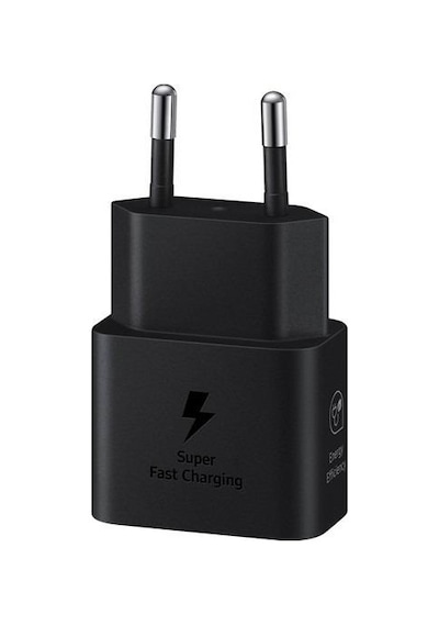 Samsung Uyumlu EP-T2510NBEGWW 25W Type-c Hızlı Şarj Adaptörü Siyah