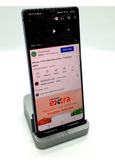 ALUMİNYUM TELEFON STANDI AĞIR VE ŞIK