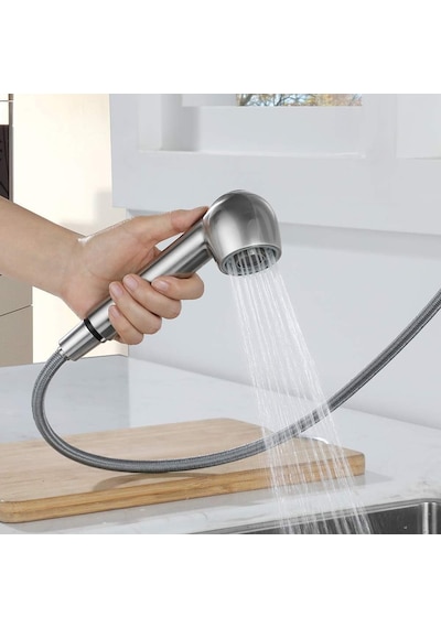 Onece Bulaşık Durulama Başlığı 2 Jet Modlu El Duşu Mutfak Yedek Duş Başlığı Mutfak Bataryası Ve Lavabo Miks Diğer