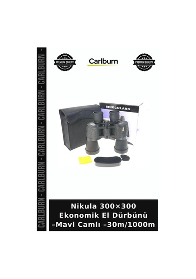 Nikula 300 300 Ekonomik El Dürbünü Mavi Camlı 30m/1000m Seyahat Ekipmanı Keşif Aleti Açık Alan Diğer