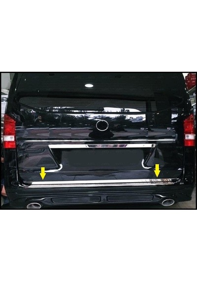 Mercedes Vito W447 Krom Alt Bagaj Çıtası 2014 Üzeri P. Çelik
