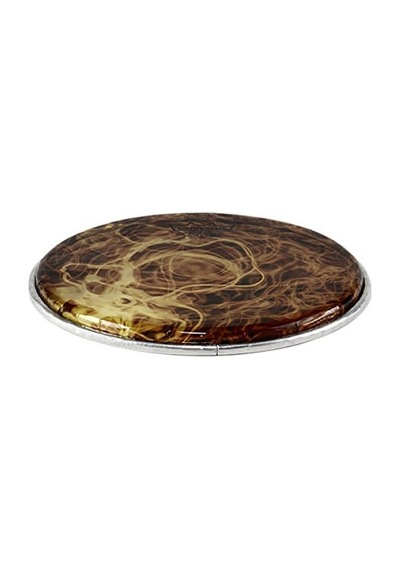 Darbuka Derisi - 9 İnç Skyndeep Cleartone, Sarı Duman Desenli