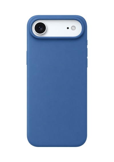 Apple iPhone 17 Air Uyumlu İçi Kadife Kaplamalı Silikon Kılıf Airline Serisi Mavi