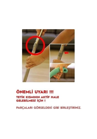 Shıny Sprey Mop Paspas Temizlik Seti + Yedek Very Perı