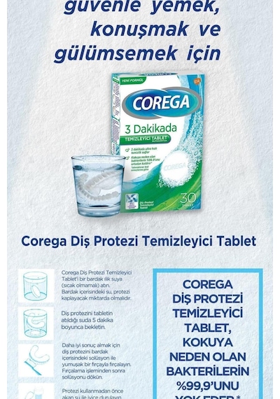 Cleanser Bio Protez Temizleme Tableti 30'lu X 2 Adet