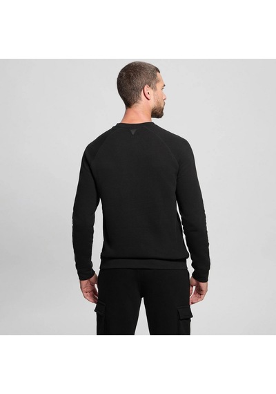 Guess Z4yq16k9v31 New Aldwin Cns Erkek Sweatshirt Siyah