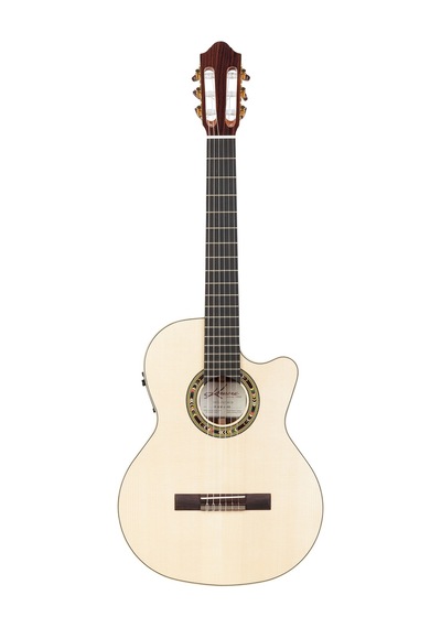 Kremona F65cw-sb Elektro Klasik Gitar Sunburst