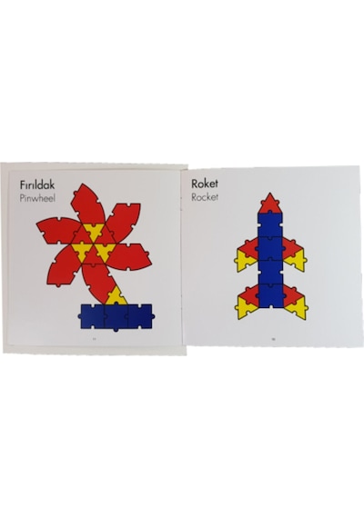 Hobi Hed Puzzle Oyunu Sayı Hayvan Nesne Oluşturma. Yaratıcı Puzzl