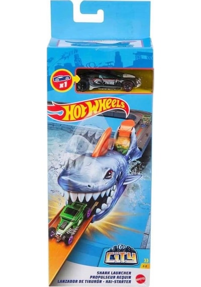 Hot Wheels Vahşi Fırlatıcılar Serisi Köpekbalığı  Gvf41-Gvf43