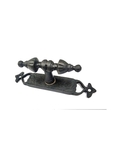 Tedar Antika Tarz Dekoratif Pirinç Burma Pencere Kolu - 152x32 Mm, Oksit Najmaddin Diğer