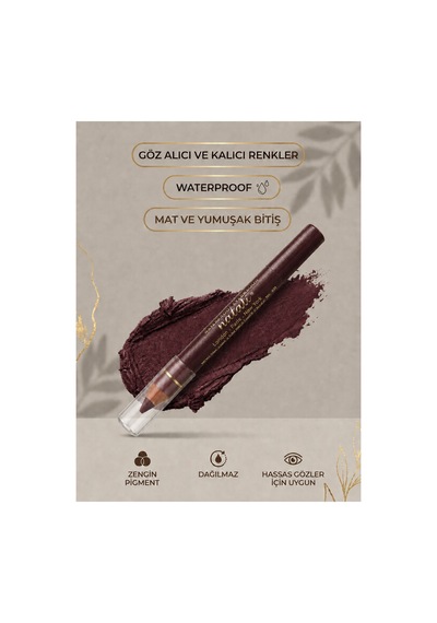 Natali Waterproof Göz Kalemi Ve Göz Farı No: 471 0