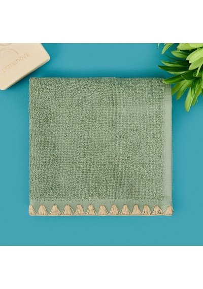 Soft Lea El Havlusu - Yeşil - 30x40 Cm Renkli