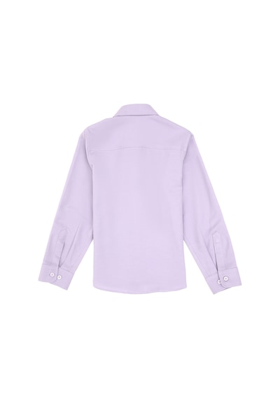 U.S. Polo Assn. Kız Çocuk Lila Uzun Kollu Basic Gömlek 50317629-VR245