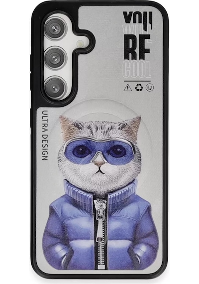 Joko Samsung Galaxy S24 Fun Magsafe Kapak - Titan Gri-2