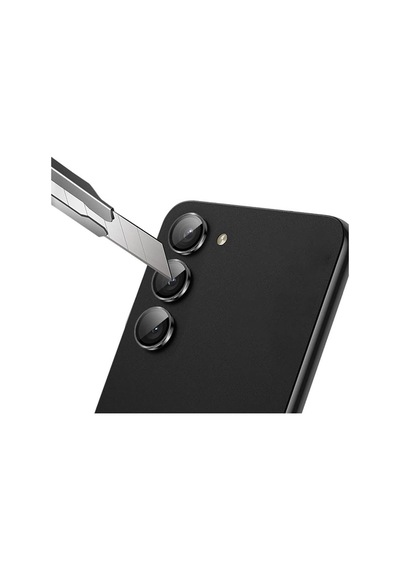 Galaxy S23 Plus İle Uyumlu Kamera Lens Koruyucu Ineffable Kamera Lens Koruma Gold Diğer