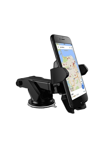 Tüm Araçlarla Uyumlu Telefon Torpido Tripod Tutucu Siyah