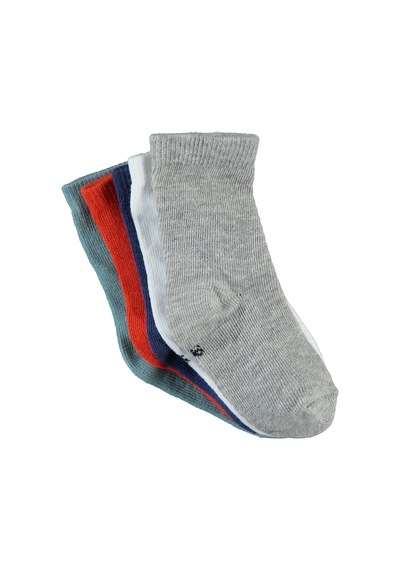 Civil Baby Erkek Bebek 5'li Çorap 0-24 Ay Turuncu D3e08017524s1-1