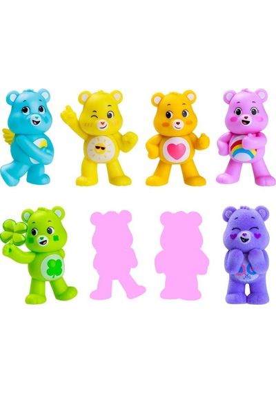 Mey İthalat Care Bears Mini Koleksiyon Figürleri 8'li Paket