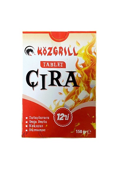 Közgrill Tablet Çıra 12'li 150 G - 7 Adet Tarı