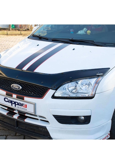 Cappafe Ford Focus Ön Kaput Koruyucu Rüzgarlık 4Mm Abs 2005-08