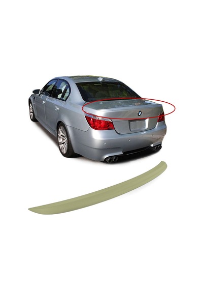 Bmw E60 Bagaj Üstü Spoiler Spoyler İthal Boyasız