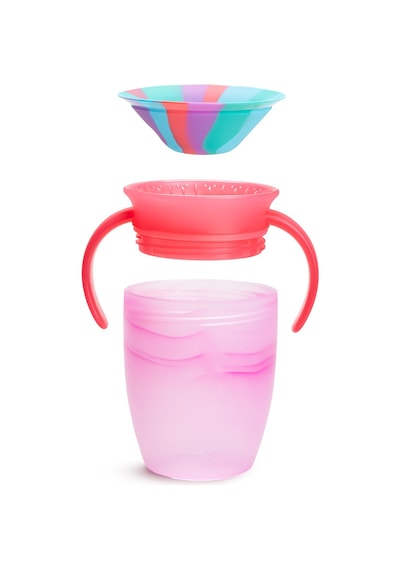 Mucize 360 Tropical Alıştırma Bardağı 6ay+ 207ml Pembe