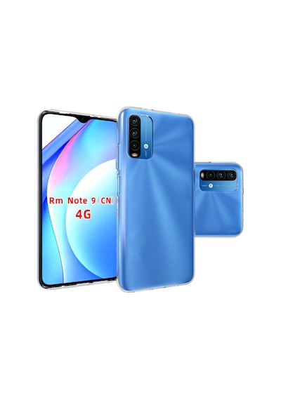 Xiaomi Redmi 9t Kılıf Zore Süper Silikon Kapak Renksiz
