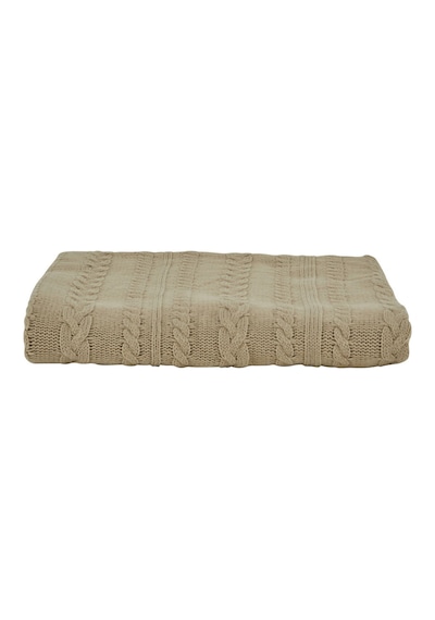 Karaca Home Conner Bej Püsküllü Throw Battaniye 130x170 Cm 200.22.14.0290
