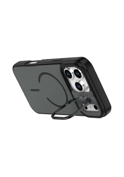 Joko Apple iPhone Uyumlu  17 Pro Max Uyumlu Flexa Magsafe Kapak - Siyah