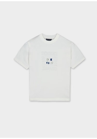 Mayoral Erkek Çocuk T-shirt 6031 Krem