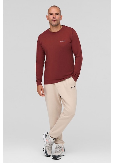 Columbia Erkek Uzun Kollu T-shirt Bordo