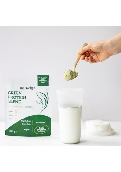Yeşil Protein Karışımı 250 Gr Ahududu
