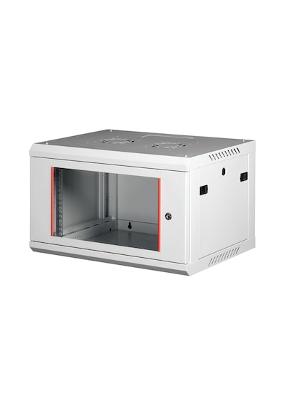 Lande - 4u 19" Duvar Tipi Rack Kabinet Genişlik: 600 Mm Derinlik: 450 Mm Açık Gri