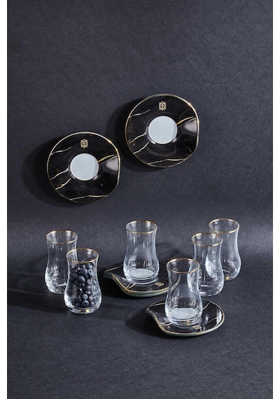Neva N3254 Marble Plus 6 Kişilik Çay Seti