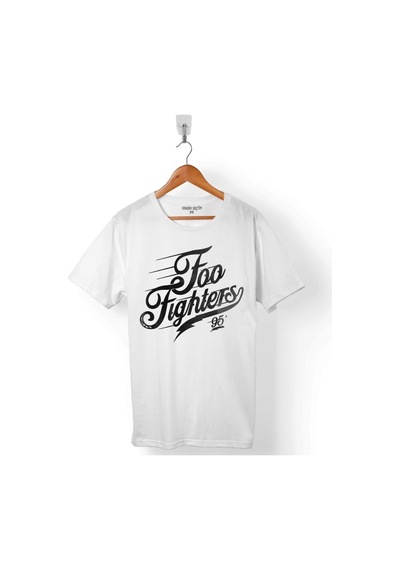 Ff Foo Fıghters 95 1995 Logo Erkek Tişört 001