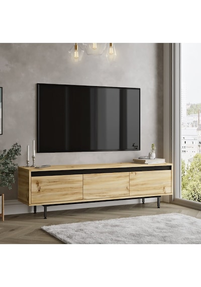 Arya 160cm Tv Ünitesi Tv Sehpası Metal Ayaklı Keçe-siyah Ary1-kl Keçe - Siyah Arya 160cm Tv Ünitesi Tv Sehpası Metal Ayaklı Keçe-siyah Ary1-kl Keçe - Siyah