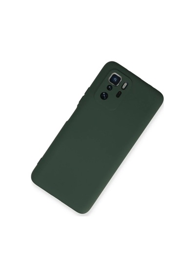 Xiaomi Poco X3 Gt Kılıf Nano İçi Kadife Silikon - Koyu Yeşil 0.2M-Çok Renkli