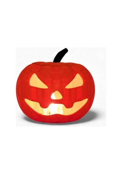 Halloween Kabak Büyük Led Işıklı Turuncu