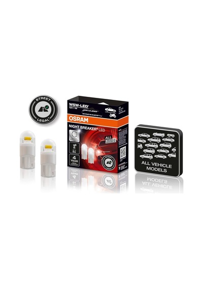 W5w 12 V Beyaz Led Ph7010 1 Adet