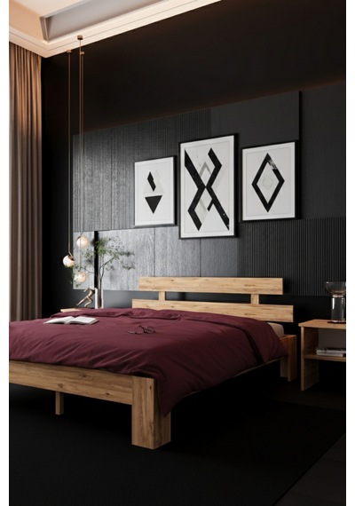 Lotus Çift Kişilik Mdf Karyola Lotus Çift Kişilik Mdf Karyola