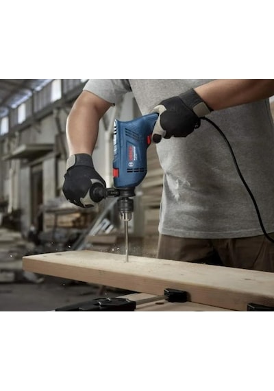 Bosch GSB 600 Darbeli Matkap + 100 Parça Aksesuar Seti - 06011A0321